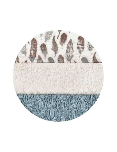 COLCHA AJUSTABLE+SACO BASE VEGA 18749 PAZ RODRIGUEZ verde bruma