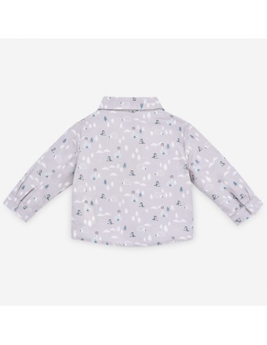 Camisa niño estampada pingüinos "IGLÚ" PAZ Rodríguez