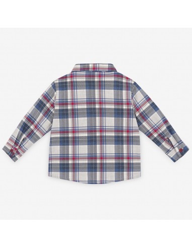 CAMISA DE CUADROS NIÑO ESCONDITE PAZ RODRIGUEZ