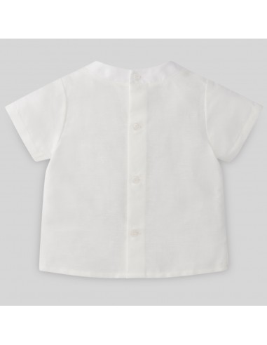 CAMISA 3 BOTONES MADERA PRADO PAZ RODRIGUEZ REF.45318