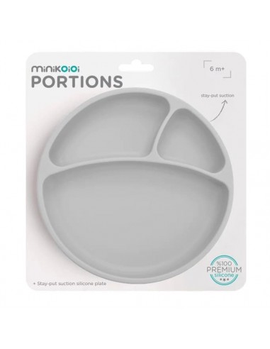 Comprar Plato de Silicona Portions Minikoioi