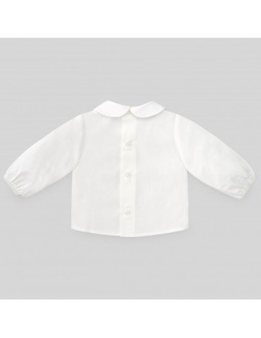 BLUSA NIÑO NIDOS CUELLO BEBE PAZ RODRIGUEZ ref 150195
