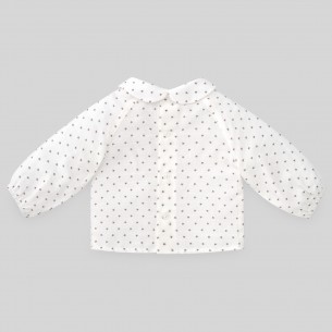 BLUSA DE TELA ESTAMPADA ESTRELLAS COLECCION CASTILLO PAZ RODRIGUEZ REF.150272 2