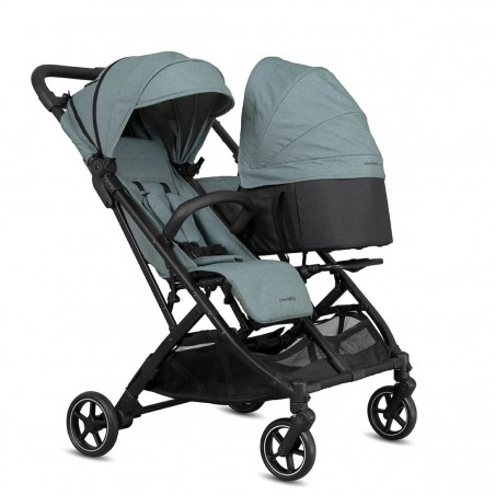 SILLA GEMELAR TWIN SKETCH STROLLER BLACK NAVY INGLESINA