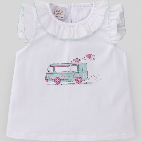 CAMISETA FURGO NIÑA CONFORT V23  PAZ RODRIGUEZ REF.190628