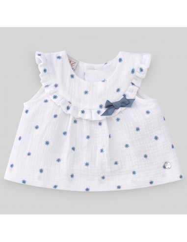 CONJUNTO NIÑA VESTIDO + BRAGA BÁMBULA CON ESTRELLAS CEO PAZ RODRIGUEZ
