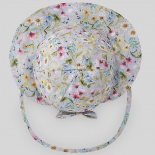 GORRO ESTAMPADO FLORES...