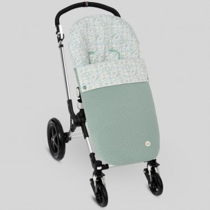 Bugaboo Saco para silla de paseo para todas las estaciones, resistente a la  intemperie, control de clima, extraíble y reflectante, color rosa noche