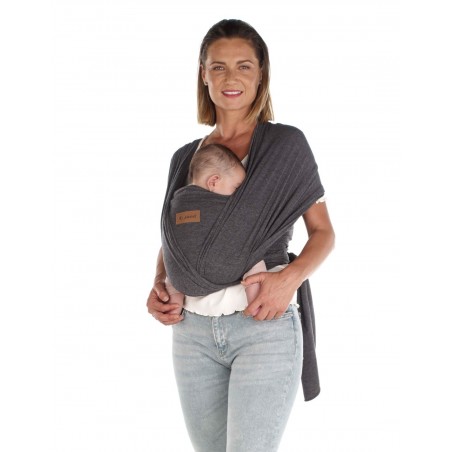 Fular de porteo Cocoon de Jané gris Greyland