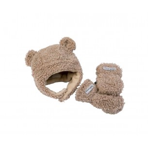 SET GORRO Y MANOPLAS TEDDY 7AM