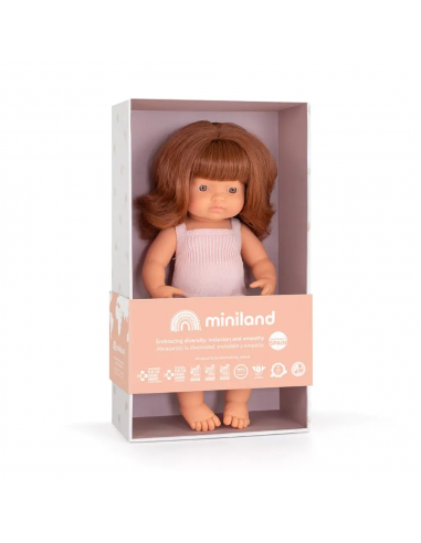 Muñecas diversas Miniland Colorful Edition