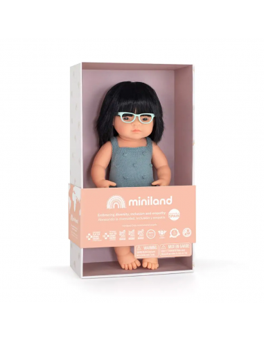 Muñecas diversas Miniland Colorful Edition
