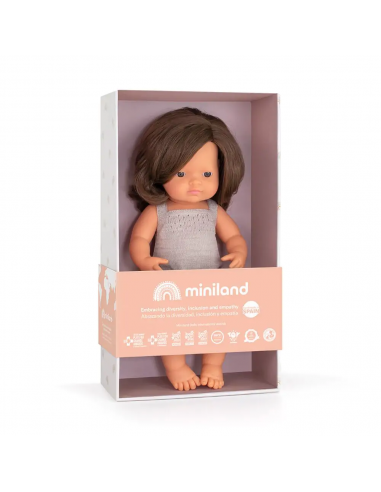 Muñecas diversas Miniland Colorful Edition