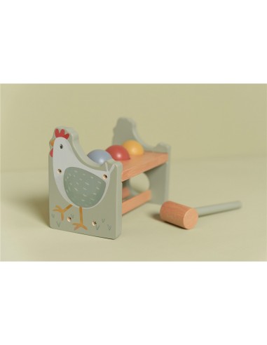 banco golpeo con bola pequena granja little dutch ld7146