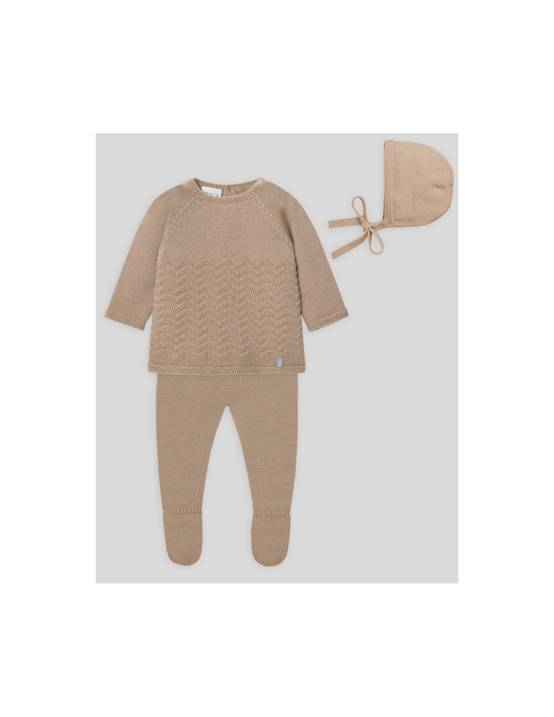 Robe Bébé Fille Paz Rodriguez - Rayures Bleues Et Blanches - Taille 12 Mois - Occasion Très Bon état
