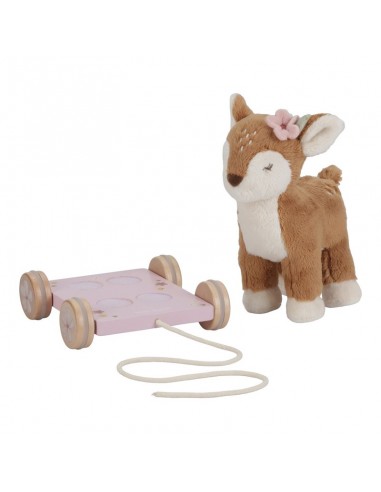 arrastre ciervo peluche fairy garden ld9020 little dutch
