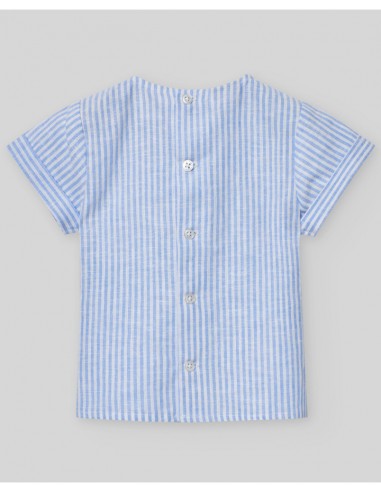 Blusa rayas sin cuello niño "Dorna" PAZ Rodríguez