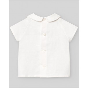 BLUSA NIÑO BORDADA BICO PAZ... 2