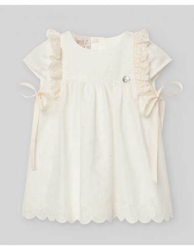 Conjunto vestido + braga ceremonia PAZ V25 PAZ Rodriguez
