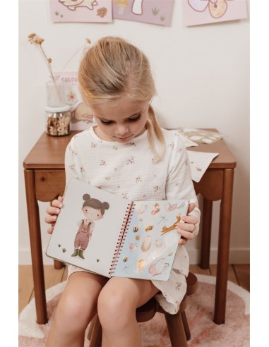 libro viste a rosa fairy garden little dutch ld126324