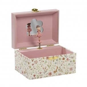 CAJA DE MUSICA JOYERO ROSA... 2