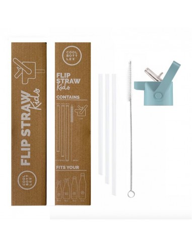kids cap tapon con pajita para botellas de 260ml coolm bottles