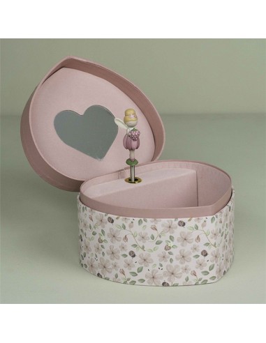 caja de musica joyero corazon fairy little ld126206