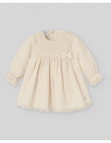 Conjunto vestido y braga bebé "ALEGRÍA" PAZ Rodríguez