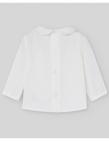 Conjunto ceremonia bebé camisa y pantalón corto PAZ Rodríguez
