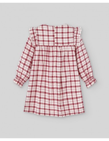 Vestido niña cuadros Acebo Paz Rodríguez