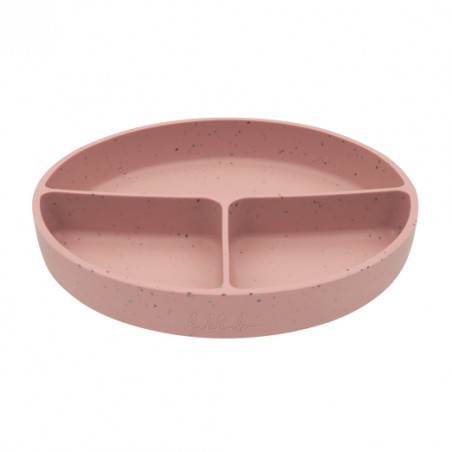plato dividido con base de succion silicona platinum kikkaboo