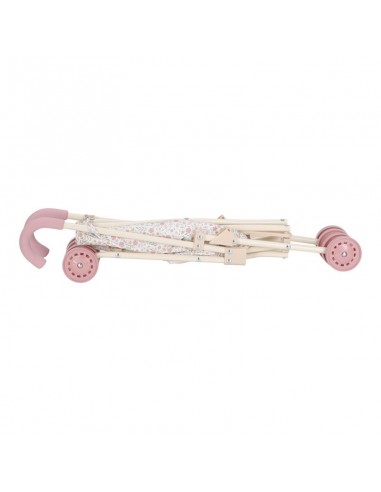 sillita para munecas metal flores little dutch ld4585