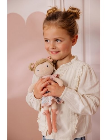 rosa muneca blandita 35cm ld4665 little dutch