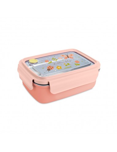 fiambrera acero steel lunchbox miniland
