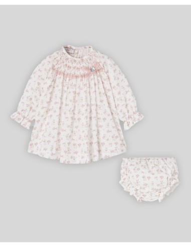 Conjunto vestido y braga bebé "VAL" PAZ Rodríguez