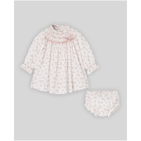 Conjunto vestido y braga bebé "VAL" PAZ Rodríguez