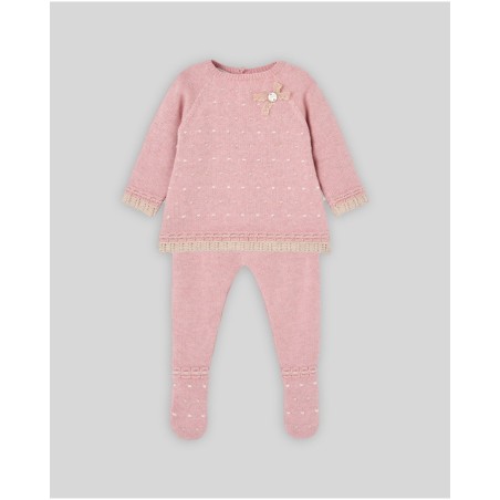 Conjunto bebé jubón y polaina "VAL" PAZ Rodríguez