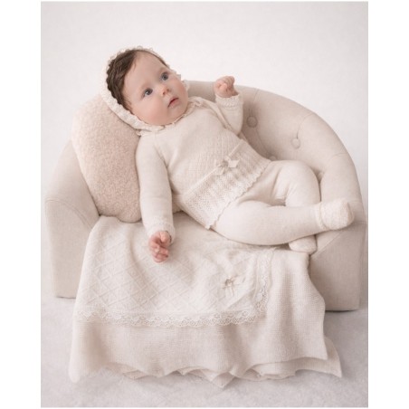 Conjunto bebé jubón y polaina OI 26/27 PAZ Rodríguez