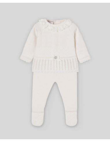 Conjunto bebé jubón y polaina OI 26/27 PAZ Rodríguez