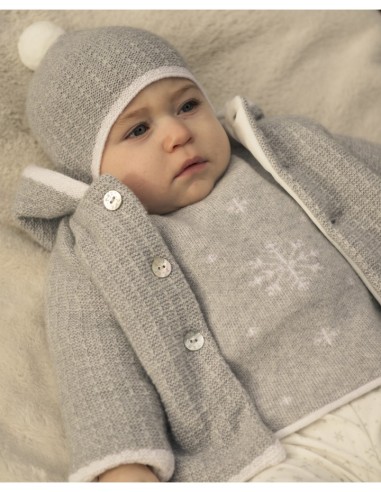 Chaquetón de punto bebé "NEVE" PAZ Rodríguez
