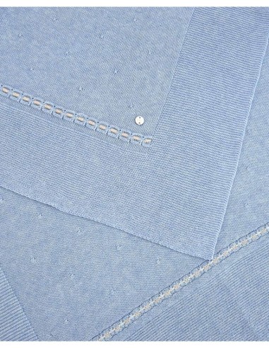 Manta de algodón y cashmere para bebé "VAL" PAZ Rodríguez