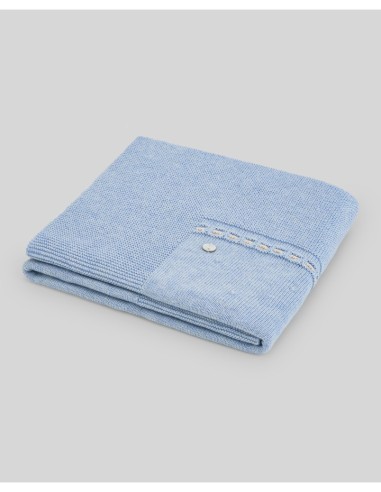 Manta de algodón y cashmere para bebé "VAL" PAZ Rodríguez
