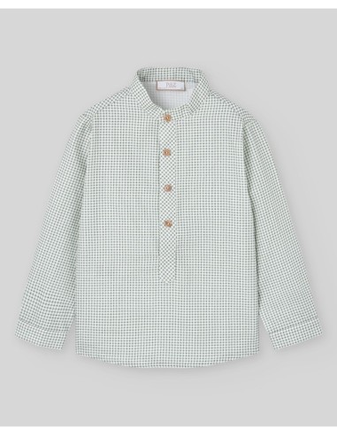 Camisa niño cuadros Lumbre PAZ Rodríguez