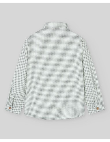 Camisa niño cuadros Lumbre PAZ Rodríguez