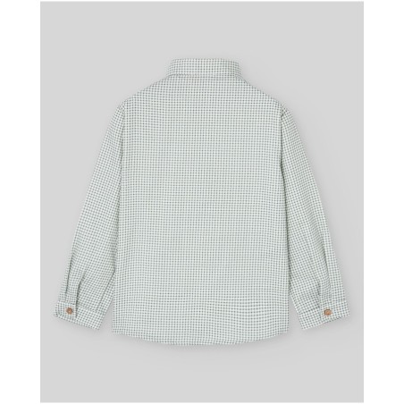 Camisa niño cuadros Lumbre PAZ Rodríguez