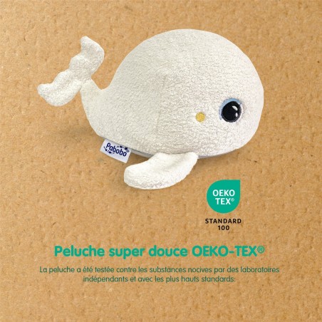beluga peluche luminoso pabobo