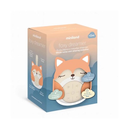 musical foxy dreamer ruido blanco miniland 89696
