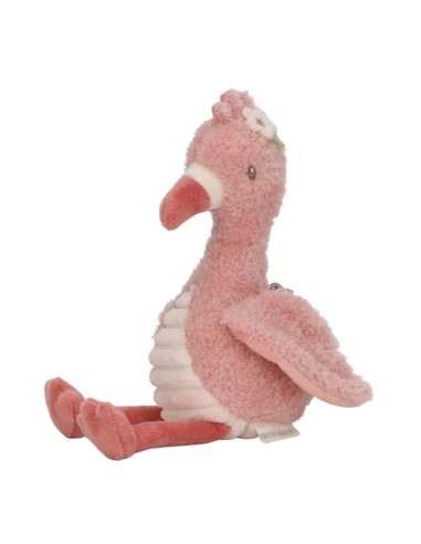 flamenco peluche 17cm safari friends little dutch ld8353