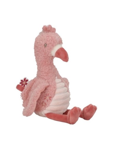 flamenco peluche 17cm safari friends little dutch ld8353