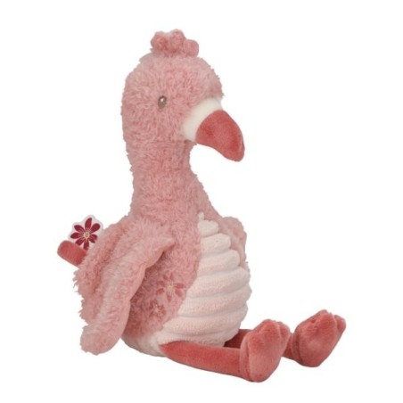 flamenco peluche 17cm safari friends little dutch ld8353